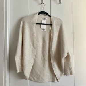 Uniqlo 3D knit Cocoon cardigan